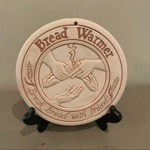 Vintage Ceramic Round Bread Warmer